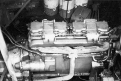The diesel engine Clarence T.