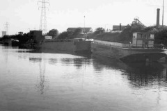 Barges at Park Hill coal staithe.