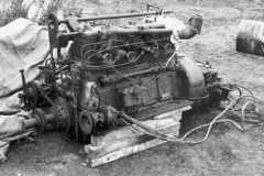 The Lister engine from the  barge Enid Hilda.
