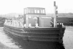 British Waterways diesel tug Hatfield.