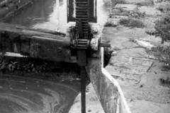 One of the numerous lock mechanisms.