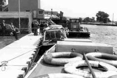 Disembarking from passenger vessels.