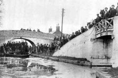 Horse-marines and their draft horses.