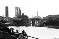A barge on the Leeds and Liverpool Canal.