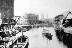 Aire and Calder Navigation in Leeds.