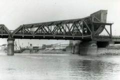 The Keadby rolling lift bridge.