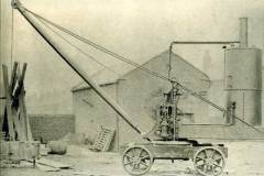 A 30 cwt Aire and Calder Navigation steam crane.