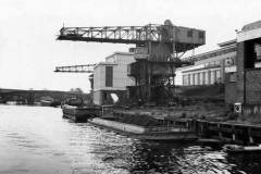 Barges at Ferrybridge Power Station.