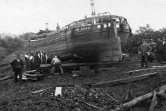 Flyboat No 116 ready to be launched.