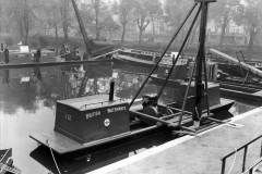 Various British Waterways workboats.