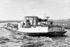 The barge COTTERDALE H under way.