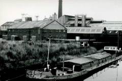 The fully laden motor barge Cordale.
