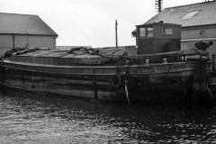 Annie H moored in a basin.