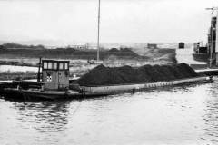 The motor barge Topsy at the Astley Staithe.