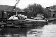Barge Service at the Rawcliffe Bridge wharf.