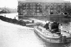 Steam tug No 5 in Goole Docks.