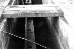 Naburn Lock swing foot bridge.