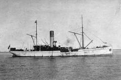 SS Rother underway on the Humber to the Continent route.