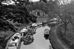 Cabin cruisers  at East Marton.
