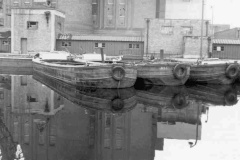 Barges at Wigan Power Station.