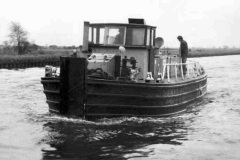 A diesel compartment tug.