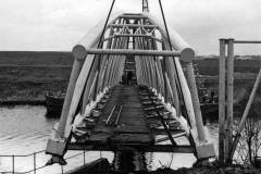 Installing a new pipe bridge.