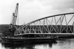 Installing a new pipe bridge.