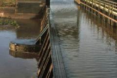 The Bramwith Aqueduct over the River Don. 
