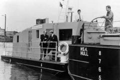 The pusher tug Freight Pioneer.