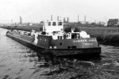 Fully laden tanker barge Humber Jubilee.