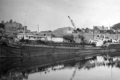 A tanker barge, possibly Silverdale H.