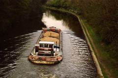 A laden Redland's Aggregate's barge.