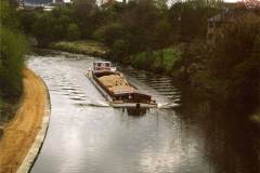A laden Redland's Aggregate's barge.