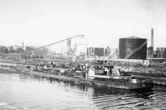 A tanker barge at Wakefield.