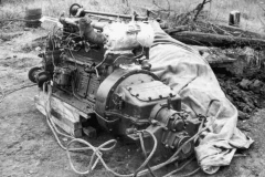 The Lister engine from the  barge Enid Hilda.