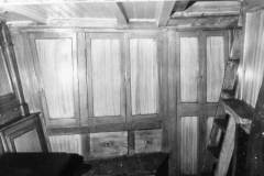 Typical living accommodation on a keel or sloop.