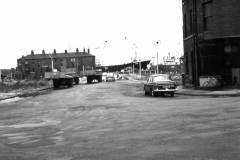 Land in Goole cleared of the houses built in the  1820s.