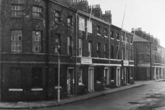 Typical three storey houses in Goole.