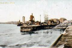 A colorized postcard, entitled Lock Hill, Goole.