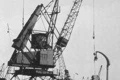 Transferring a cargo to road vehicles.