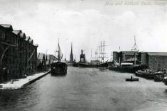 Ship Dock, looking into Aldam Dock, Goole.