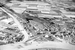 Goole Docks from over the River Ouse.