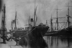 Steamers in Railway Dock, Goole.