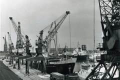 YORK and SUFFOLK in Goole Docks.