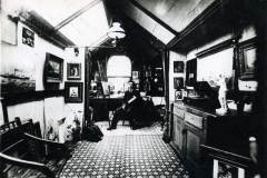 The studio of artist Reuben Chappell.
