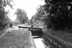 Keadby Lock between the River Trent and the Stainforth & Keadby Canal.