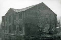 The Huddersfield Broad Canal warehouse at Aspley.