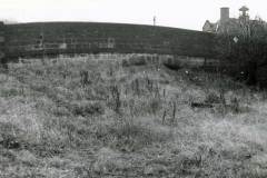 An infilled bridge on the Barnsley Canal.