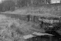 The partially infilled Walton Top Lock.
