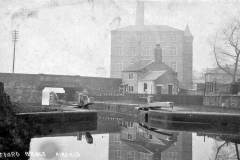 A postcard of Clifford Bridge at Mirfield.
